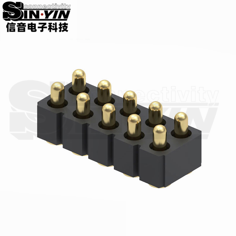 POGOPIN-双排连接器-10PIN