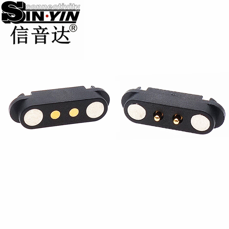 磁吸2p 2.5间距公母座